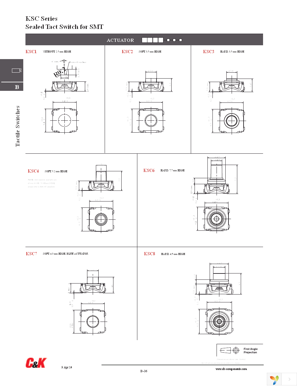 KSC401G 50SH LFS Page 2